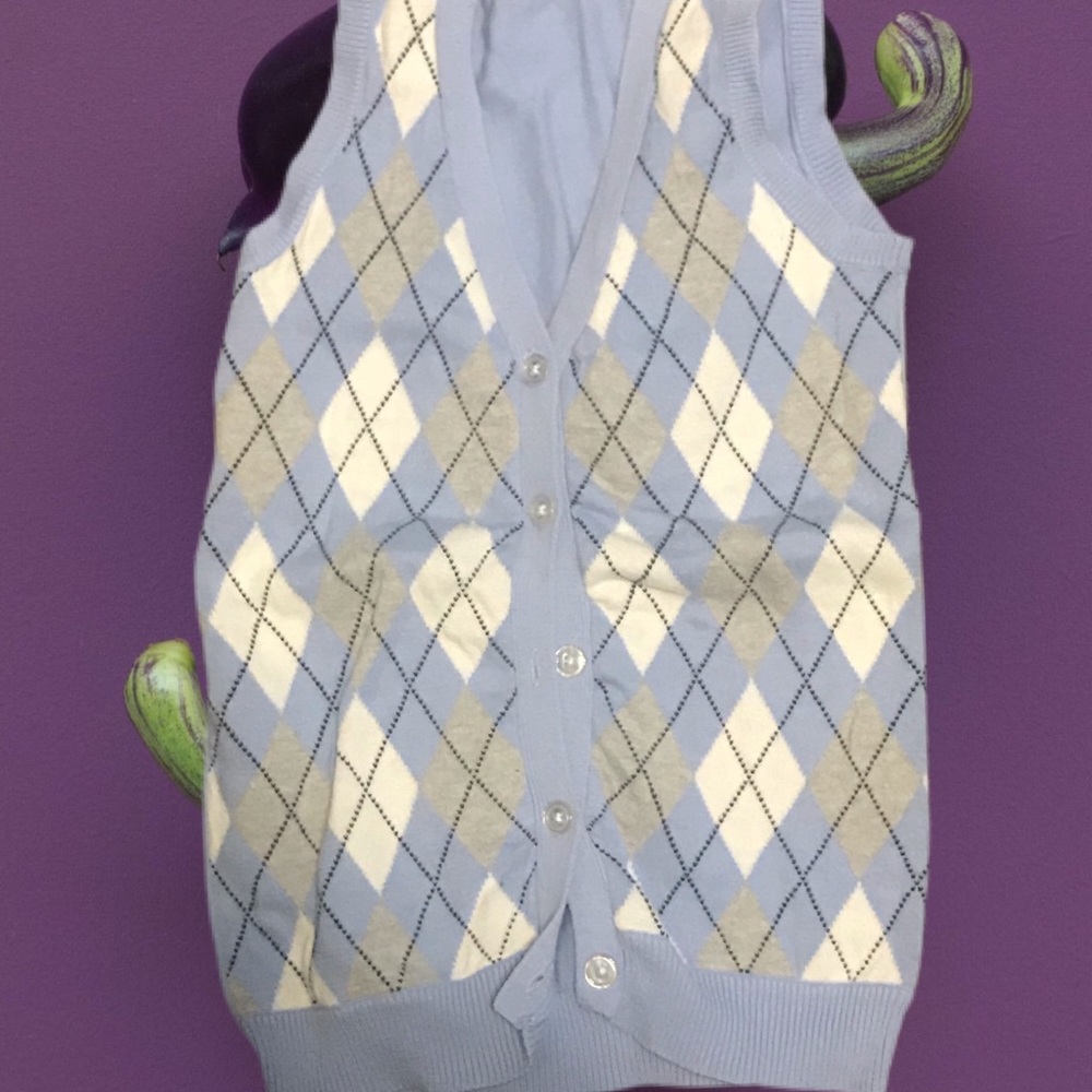 ‼️Girls Crazy 8 Sweater Vest Purple Small